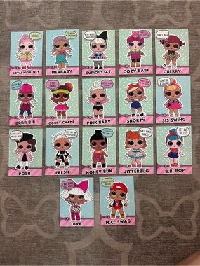 L.O.L. Surprise! (17) Collector Cards
